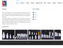 Tablet Screenshot of multi-plast.com